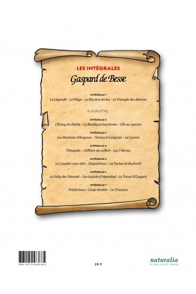 Gaspard de Besse Intégrale 1
