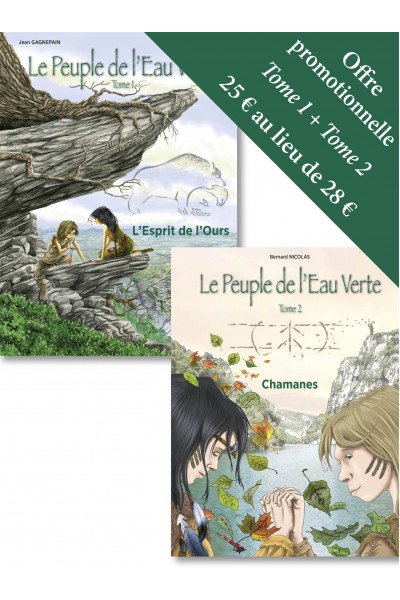 Offre promotionnelle : Le Peuple de l'Eau Verte Tome 1 + Tome 2